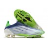 adidas X Speedflow+ FG Scarpa da Calcio Bianco Verde Screaming Sonic Ink