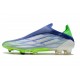 adidas X Speedflow+ FG Scarpa da Calcio Bianco Verde Screaming Sonic Ink