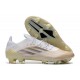 adidas X Speedflow.1 FG Uomo Bianco Nero Core Oro Metallico Melange