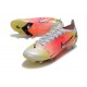 Nike Mercurial Vapor 14 Elite SG Bianco Argento Metallico Platino Puro