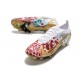 Nike Mercurial Vapor 14 Elite SG Bianco Rosso Oro Blu