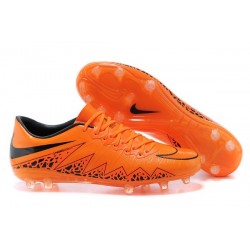 Nuove Scarpa da calcio per terreni duri Nike HyperVenom Phantom FG - Arancione Nero