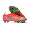 Nike Mercurial Vapor 14 Elite SG Cremisi Vivace Argento Metallico