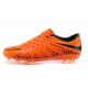 Nuove Scarpa da calcio per terreni duri Nike HyperVenom Phantom FG - Arancione Nero