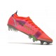 Nike Mercurial Vapor 14 Elite SG Cremisi Vivace Argento Metallico