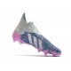 Scarpa da Calcio adidas Predator Freak+ FG Metallico Rosa Blu