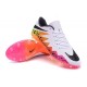 Nuove Scarpa da calcio per terreni duri Nike HyperVenom Phantom FG - Bianco Nero Rosa