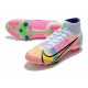 Nike Mercurial Superfly 8 Elite AG Nuovo Bianco Rosa Nero