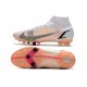 Nike Mercurial Superfly 8 Elite AG Bianco Nero Cremisi Vivace Rosa Blast