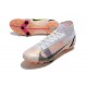 Nike Mercurial Superfly 8 Elite AG Bianco Nero Cremisi Vivace Rosa Blast