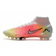 Nike Mercurial Superfly 8 Elite AG Bianco Argento Metallico Platino Puro