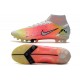 Nike Mercurial Superfly 8 Elite AG Bianco Argento Metallico Platino Puro