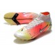 Nike Mercurial Superfly 8 Elite AG Bianco Argento Metallico Platino Puro