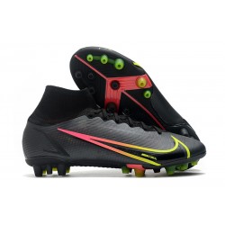 Nike Mercurial Superfly 8 Elite AG Nuovo Nero Cyber Off Noir