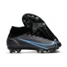 Nike Mercurial Superfly 8 Elite AG Nuovo Nero Grigio Ferro