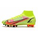 Nike Mercurial Superfly 8 Elite AG Nuovo Volt Cremisi Vivace Nero