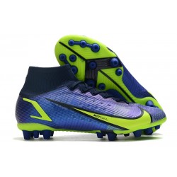 Nike Mercurial Superfly 8 Elite AG Nuovo Zaffiro Volt Blu Void