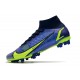 Nike Mercurial Superfly 8 Elite AG Nuovo Zaffiro Volt Blu Void