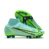 Nike Mercurial Superfly 8 Elite AG Nuovo Turchese Dinamico Lime Glow