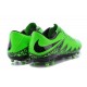 Scarpa da calcio Nike HyperVenom Phantom FG Uomo Verde Nero