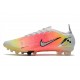 Nike Mercurial Vapor XIV Elite AG Pro Bianco Argento Metallico Platino Puro