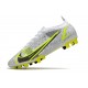 Nike Mercurial Vapor XIV Elite AG Pro Bianco Nero Metallic Argento Volt