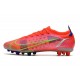 Nike Mercurial Vapor XIV Elite AG Pro Cremisi Vivace Argento Metallico