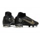 Nike Mercurial Superfly 8 Elite FG Nero Oro Metallico Argento