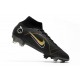 Nike Mercurial Superfly 8 Elite FG Nero Oro Metallico Argento