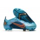 Nike Mercurial Vapor XIV Elite fg 2022 Blu Cloro Arancione Laser Marina