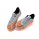 Scarpa da calcio Nike HyperVenom Phantom FG Uomo Nero Grigio Arancione