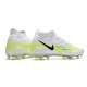 Scarpa Nike Phantom GT2 Elite DF FG Grigio Calcio Blu Marina Scuro