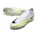 Scarpa Nike Phantom GT2 Elite DF FG Grigio Calcio Blu Marina Scuro