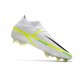 Scarpa Nike Phantom GT2 Elite DF FG Grigio Calcio Blu Marina Scuro