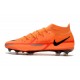 Scarpa Nike Phantom GT2 Elite DF FG Arancione Laser Nero