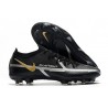 Nike Phantom GT 2 Elite FG Nero Metallic Grigio Scuro Oro Metallico