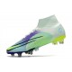 Nike Mercurial Superfly VIII Elite DF SG AC Dream Speed Verde Orzo Volt Electro Viola