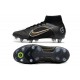 Nike Mercurial Superfly VIII Elite DF SG AC Nero Oro Metallico Argento Metallico