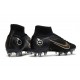 Nike Mercurial Superfly VIII Elite DF SG AC Nero Oro Metallico Argento Metallico