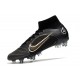 Nike Mercurial Superfly VIII Elite DF SG AC Nero Oro Metallico Argento Metallico