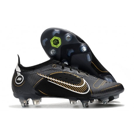 Nike Mercurial Vapor 14 Elite SG Nero Oro Metallico Argento Metallico