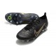 Nike Mercurial Vapor 14 Elite SG Nero Oro Metallico Argento Metallico