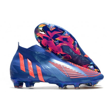 adidas Predator Edge+ FG Uomo Sapphire Edge - Blu Rosso