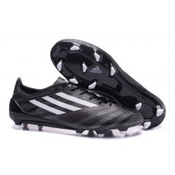 ADIDAS AdiZero F50 TRX FG Scarpe da calcio Messi Nero Bianco