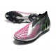 adidas Predator Edge+ FG Uomo Argento Nero Rosa