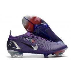 Nike Mercurial Vapor XIV Elite fg 2022 Ronaldo CR7 Viola Argento