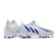 adidas Predator Edge.1 Low FG Bianco Hi Res Blu Bianco