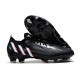 adidas Predator Edge.1 Low FG Nero Core Bianco Rosso Vivido