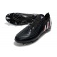 adidas Predator Edge.1 Low FG Nero Core Bianco Rosso Vivido