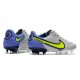 Nike Tiempo Legend 9 Elite FG Canguro Grigio Nebbia Volt Zaffiro